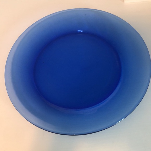 Mainstays Kitchen Mainstays 2 Piece Glass Dinnerware Set Blue